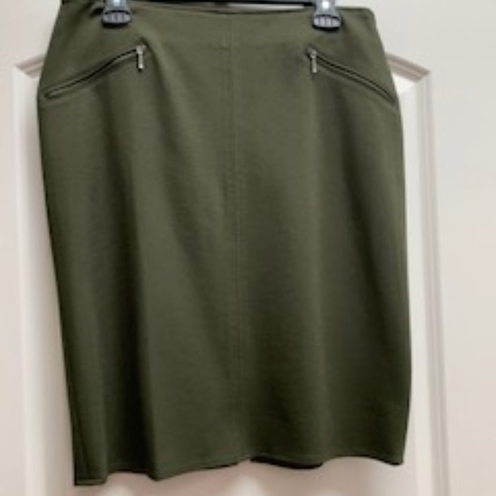 Virtue Olive Skirt